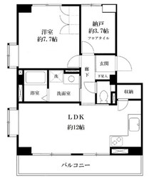 グロースメゾン海神 B棟の物件間取画像